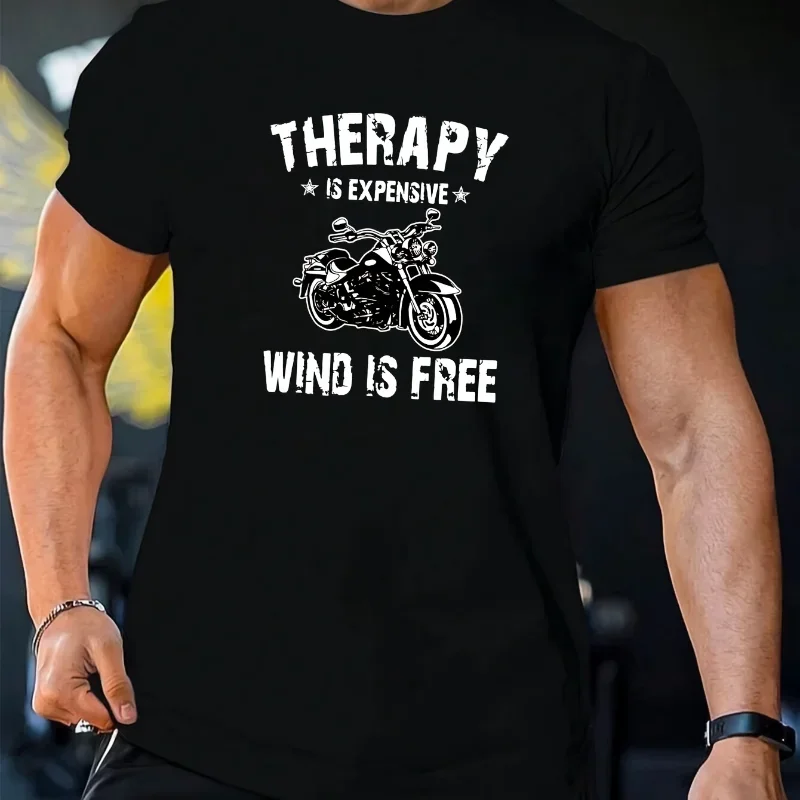Outdoor Adventurer - T-shirt à motifs de motos pour
