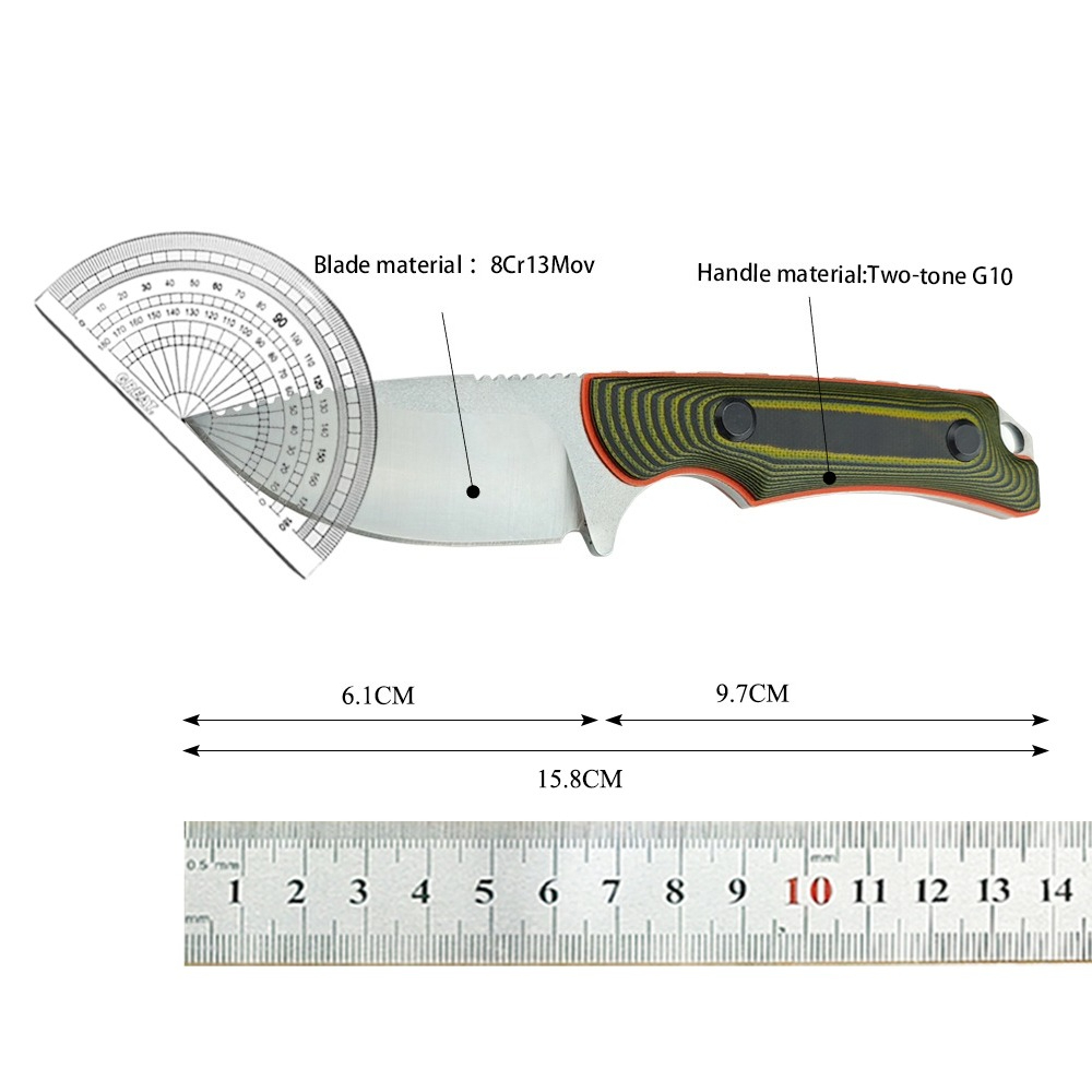 15017 Couteau à lame fixe util - Outdoor Adventure With No Backpack avis et prix