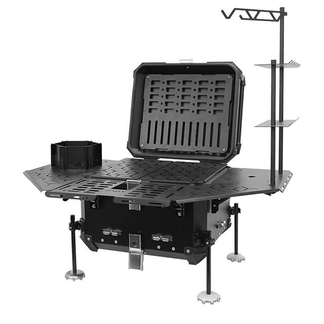 Boîte arrière blindée multifon - Outdoor Adventure Table With Storage avis et prix