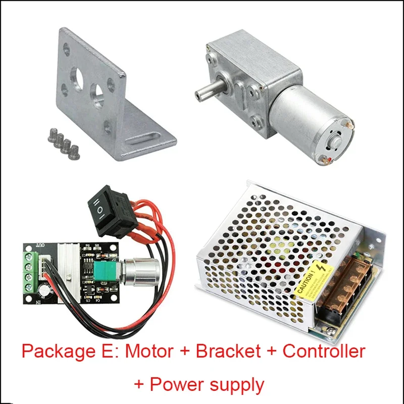 Moteur à engrenages JGY370 12V - Outdoor Adventure Box avis et prix